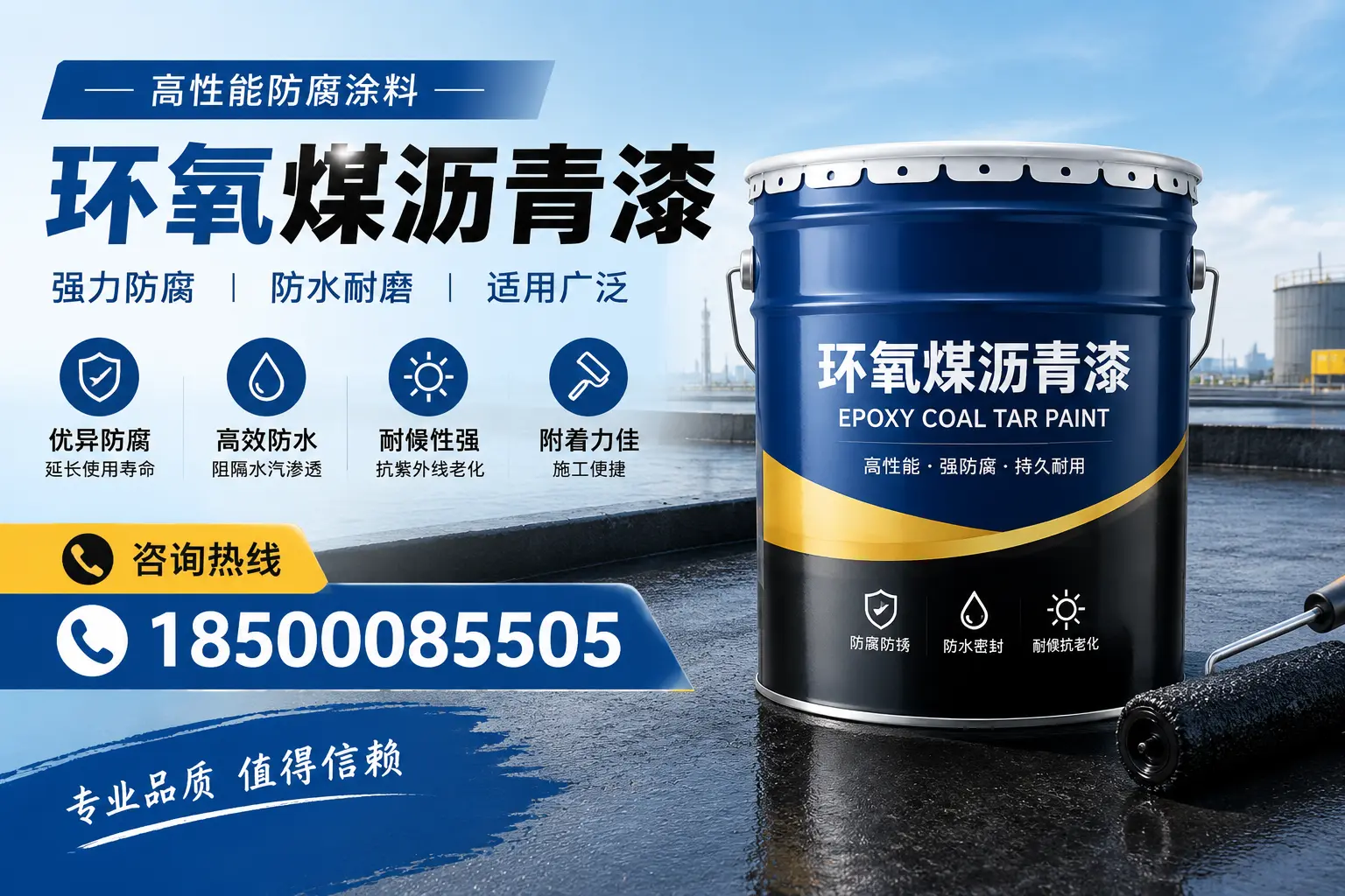 环氧煤沥青漆的主要成分与功能，贵阳用户深度了解
